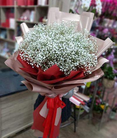 Букет цветов из: Гипсофила в Самарском
