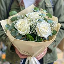 Букет цветов из:  Розы в Самарском