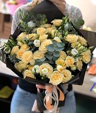 Букет цветов из:  Розы и Лизиантусы #REPLACE_PRED# Самарском