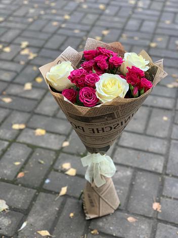 Букет цветов из: Розы в Самарском