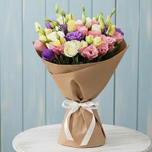Букет цветов из:  Лизиантусы #REPLACE_PRED# Самарском